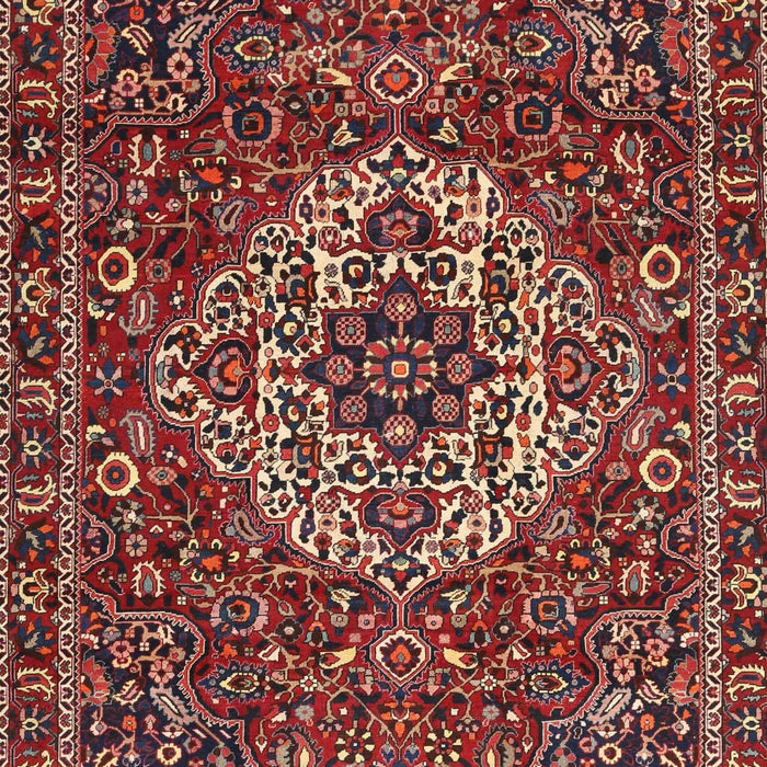 Traditional Orange Salmon Pink Persian Rug, tr4111