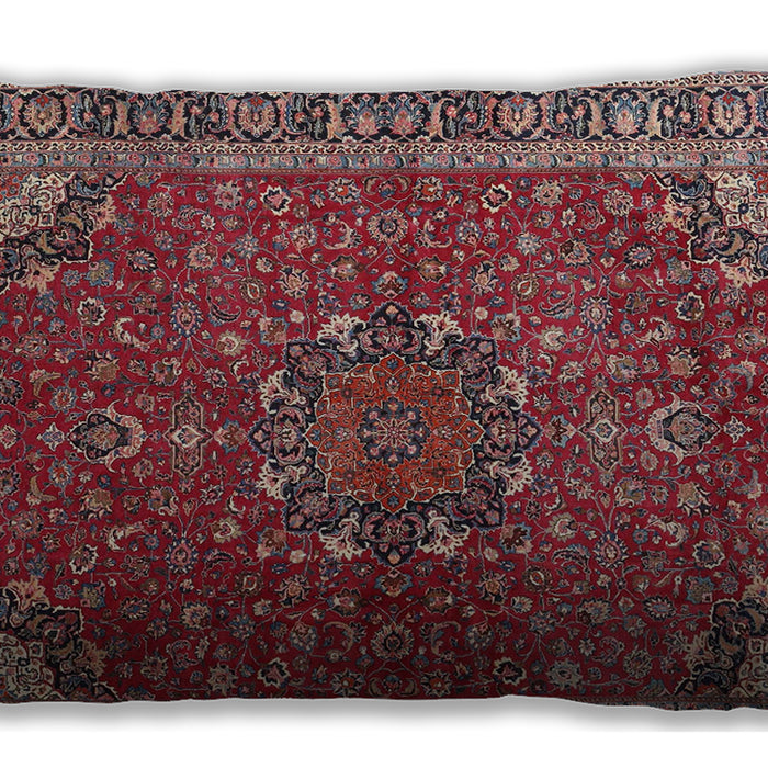 Traditional Classic Rectangular Rosy Pink Lumbar Throw Pillow, 13 inch by 19 inch, lbtr4112