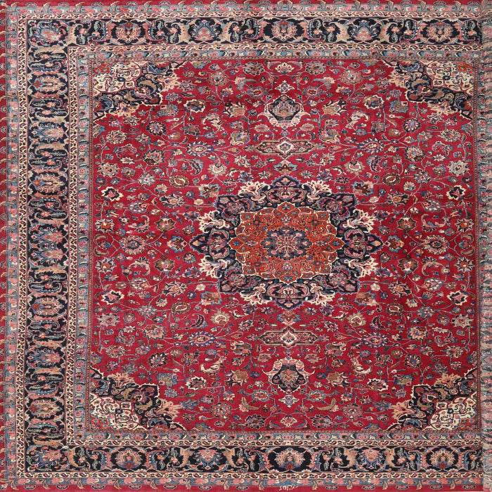 Square Traditional Pink Persian Rug, tr4112