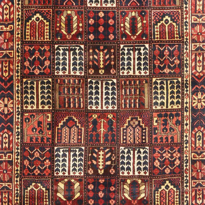 Traditional Saffron Red Persian Rug, tr4114