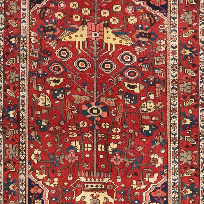 Traditional Orange Salmon Pink Persian Rug, tr4118