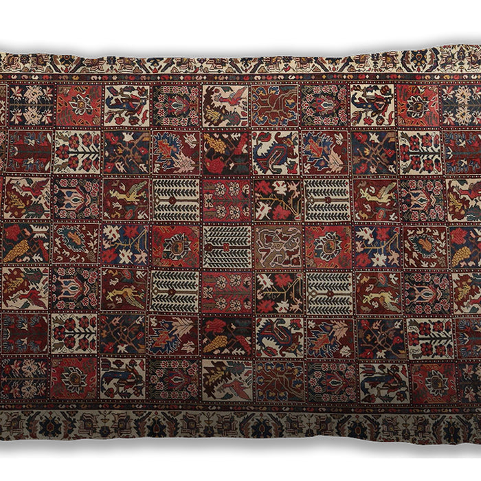 Traditional Classic Rectangular Camel Brown Lumbar Throw Pillow, 13 inch by 19 inch, lbtr4121