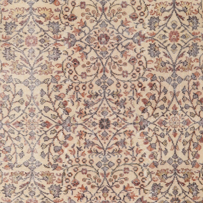 Traditional Dark Almond Brown Persian Rug, tr4122