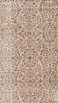 Machine Washable Traditional Dark Almond Brown Rug, wshtr4122