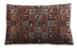 Traditional Classic Rectangular Camel Brown Lumbar Throw Pillow, 13 inch by 19 inch, lbtr4126