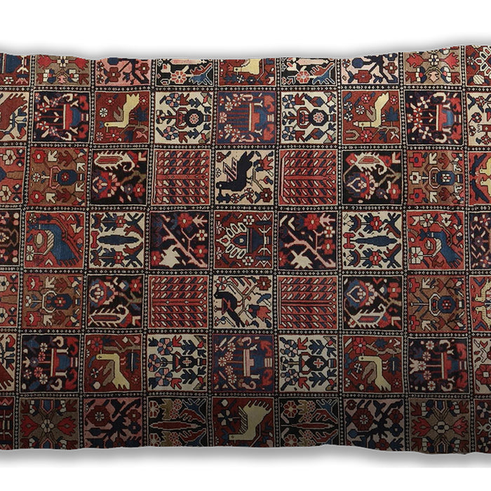 Traditional Classic Rectangular Camel Brown Lumbar Throw Pillow, 13 inch by 19 inch, lbtr4126