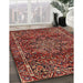 Machine Washable Traditional Rust Pink Rug in a Family Room, wshtr4128