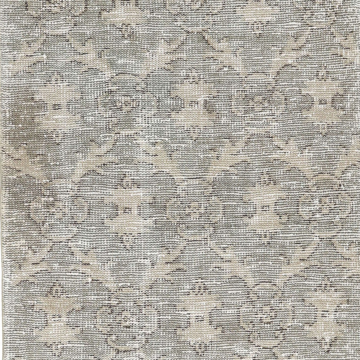 Traditional Dark White Beige Persian Rug, tr4129
