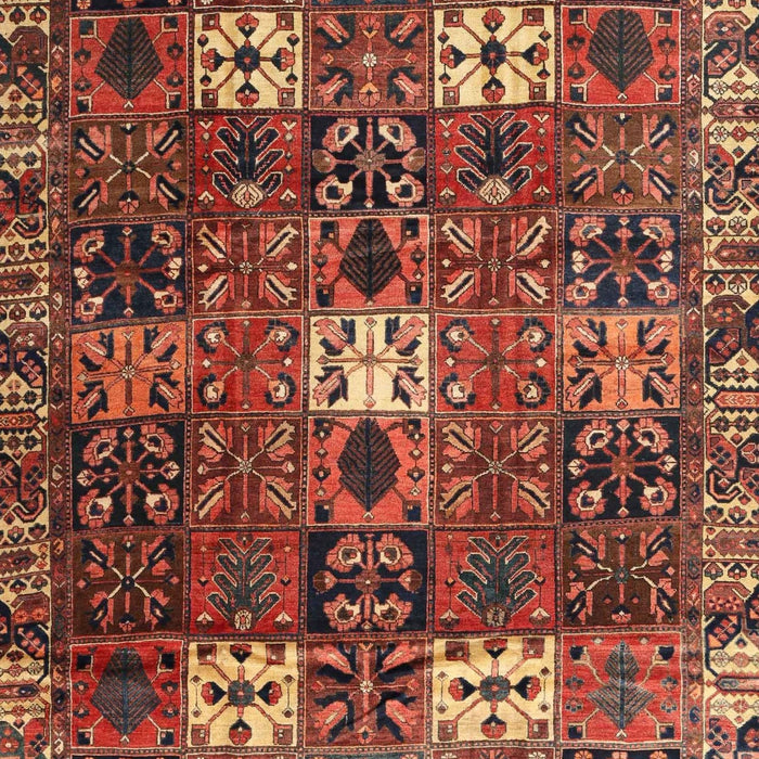 Traditional Saffron Red Persian Rug, tr4131