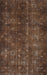 Traditional Sienna Brown Persian Rug, tr4134