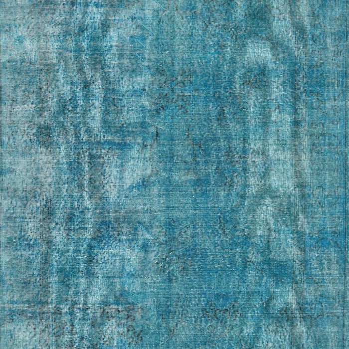 Traditional Dark Cyan Green Persian Rug, tr4135