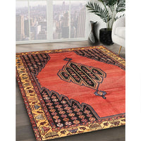 Traditional Red Medallion Rug, tr4139