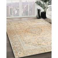 Traditional Deep Peach Orange Persian Rug, tr4142