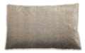 Traditional Classic Rectangular Deep Peach Orange Lumbar Throw Pillow, 13 inch by 19 inch, lbtr4144