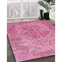 Traditional Hot Pink Persian Rug, tr4147