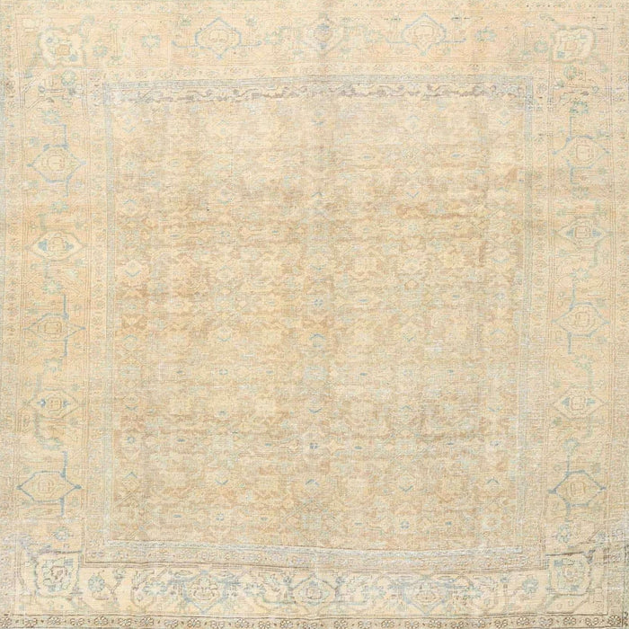 Square Traditional Brown Persian Rug, tr4148