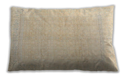 Traditional Classic Rectangular Brown Lumbar Throw Pillow, 13 inch by 19 inch, lbtr4148