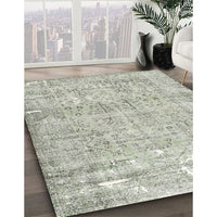 Traditional Pale Silver Gray Persian Rug, tr4149