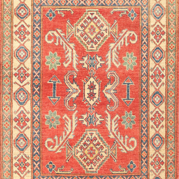 Traditional Red Geometric Rug, tr414