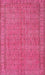 Traditional Neon Hot Pink Persian Rug, tr4150