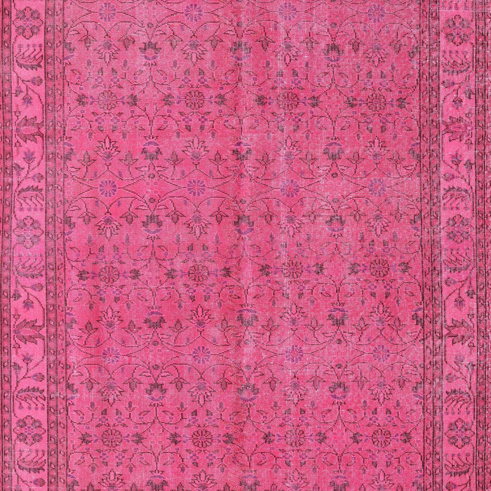 Traditional Neon Hot Pink Persian Rug, tr4150