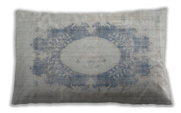Traditional Classic Rectangular Dark Gray Lumbar Throw Pillow, 13 inch by 19 inch, lbtr4156