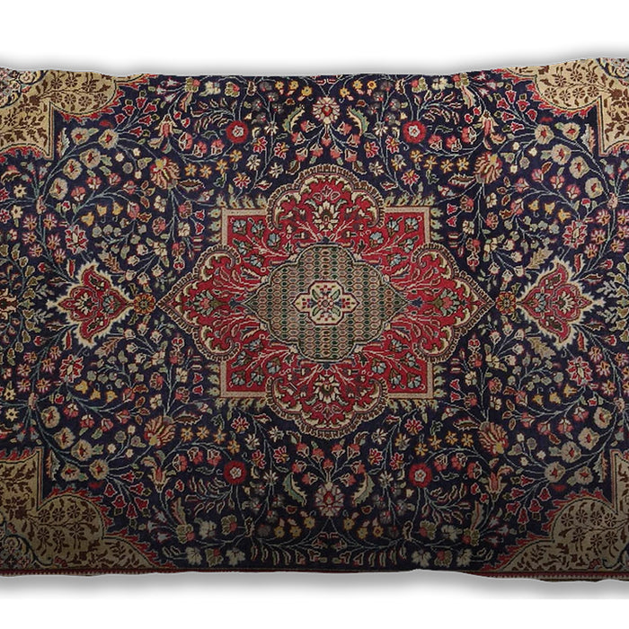 Traditional Classic Rectangular Camel Brown Lumbar Throw Pillow, 13 inch by 19 inch, lbtr4157