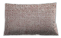 Traditional Classic Rectangular Dusty Pink Lumbar Throw Pillow, 13 inch by 19 inch, lbtr4159