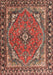 Traditional Orange Salmon Pink Persian Rug, tr4162