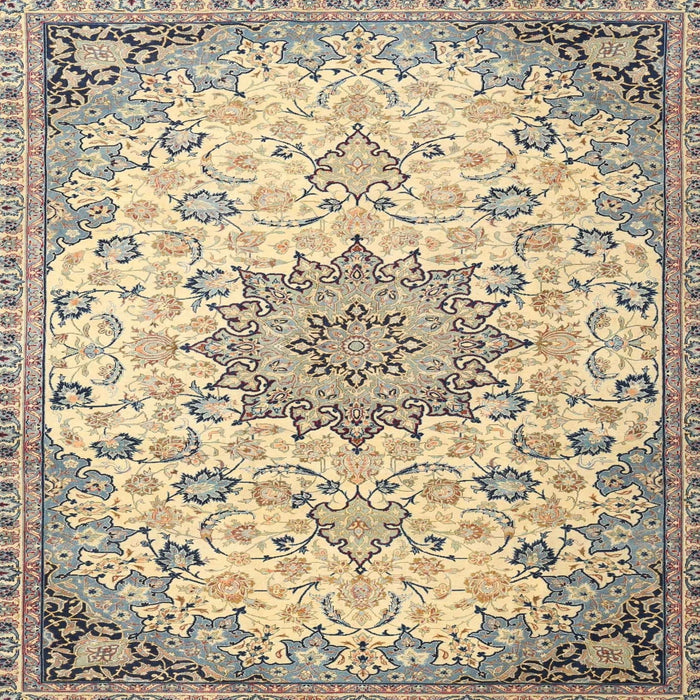Round Machine Washable Traditional Dark Almond Brown Rug, wshtr4163