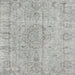 Square Traditional Pale Silver Gray Persian Rug, tr4164