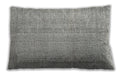 Traditional Classic Rectangular Pale Silver Gray Lumbar Throw Pillow, 13 inch by 19 inch, lbtr4167