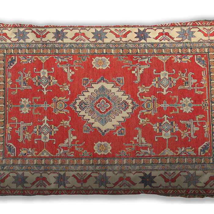 Traditional Classic Rectangular Brown Lumbar Throw Pillow, 13 inch by 19 inch, lbtr416