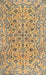 Machine Washable Traditional Brown Rug, wshtr4170