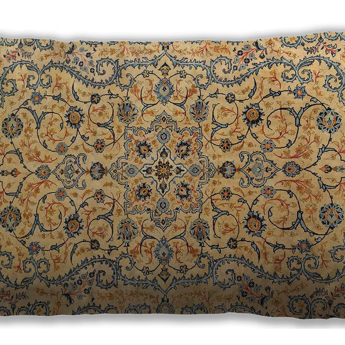 Traditional Classic Rectangular Brown Lumbar Throw Pillow, 13 inch by 19 inch, lbtr4170