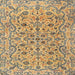 Square Traditional Brown Persian Rug, tr4170