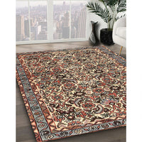 Traditional Red Brown Persian Rug, tr4174