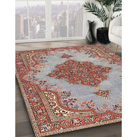 Traditional Tan Brown Persian Rug, tr4176