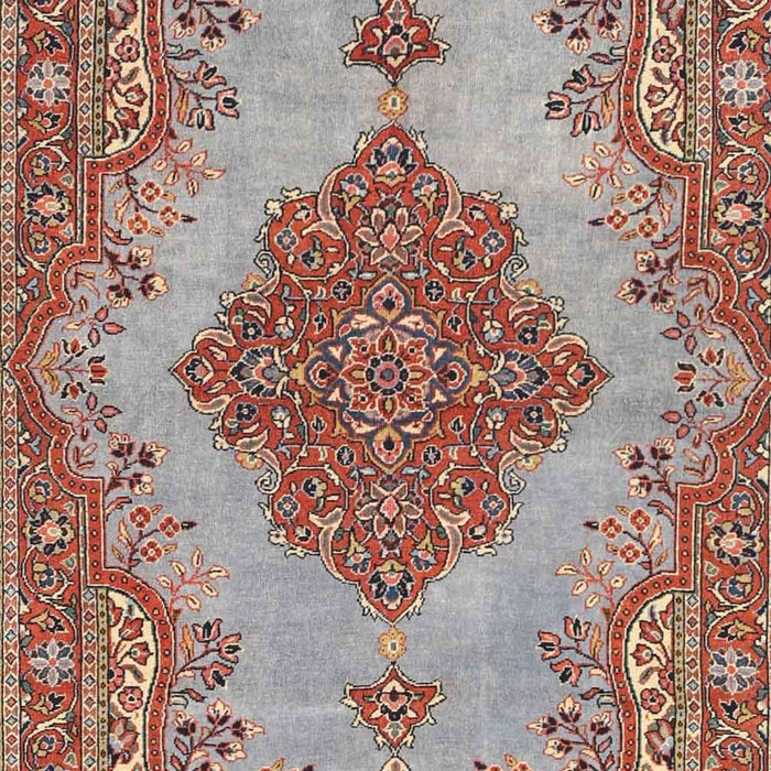 Machine Washable Traditional Tan Brown Rug, wshtr4176