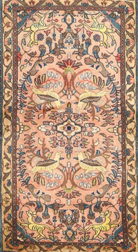 Machine Washable Traditional Sienna Brown Rug, wshtr4178