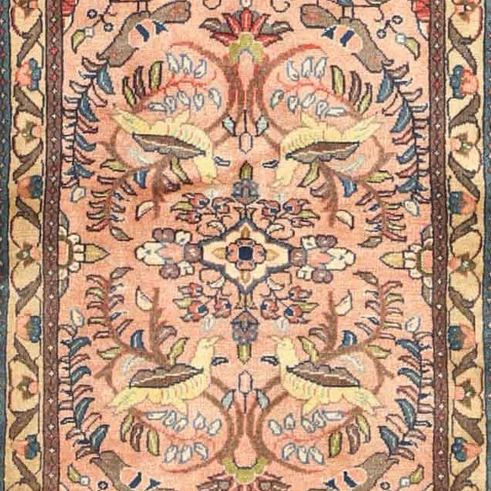 Machine Washable Traditional Sienna Brown Rug, wshtr4178