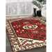 Traditional Red Persian Rug in Family Room, tr4180
