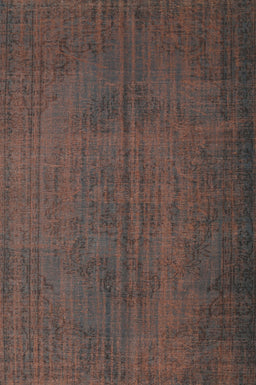 Machine Washable Traditional Dark Brown Rug, wshtr4184