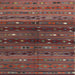 Square Traditional Red Southwestern Rug, tr4185