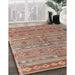 Machine Washable Traditional Camel Brown Rug in a Family Room, wshtr4187