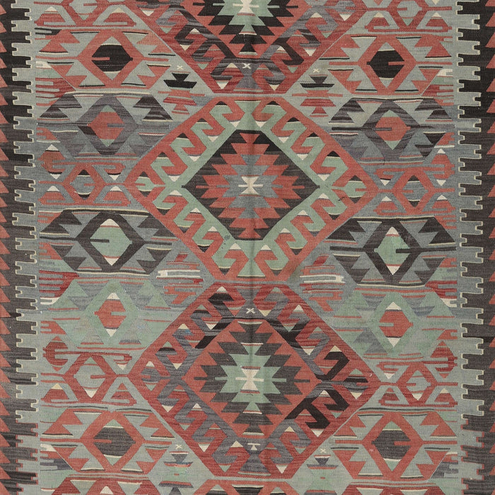 Traditional Chestnut Brown Persian Rug, tr4188