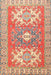 Traditional Red Geometric Rug, tr418