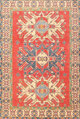 Machine Washable Traditional Red Rug, wshtr418