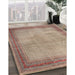 Machine Washable Traditional Sienna Brown Rug in a Family Room, wshtr4194