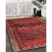 Machine Washable Traditional Red Rug in a Family Room, wshtr4198